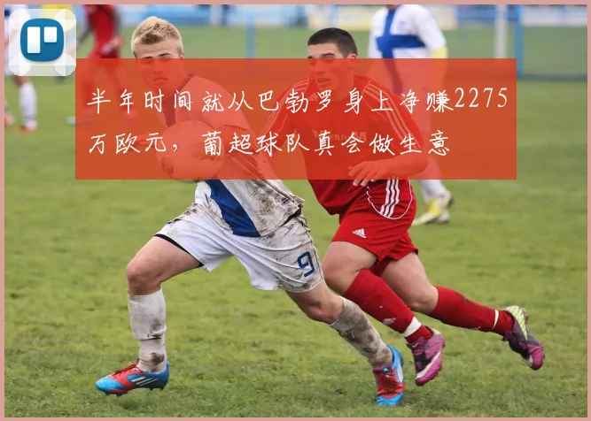 半年时间就从巴勃罗身上净赚2275万欧元，葡超球队真会做生意