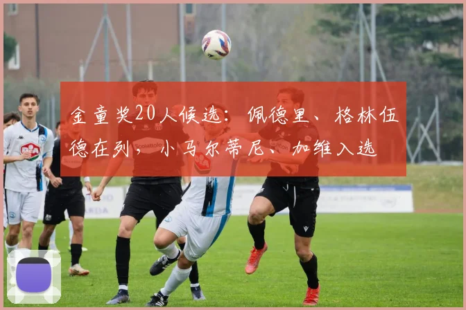 金童奖20人候选：佩德里、格林伍德在列，小马尔蒂尼、加维入选