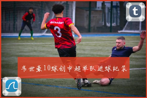 韦世豪10球创中超单队进球纪录